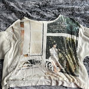 Semi Sheer Crop Top For Women